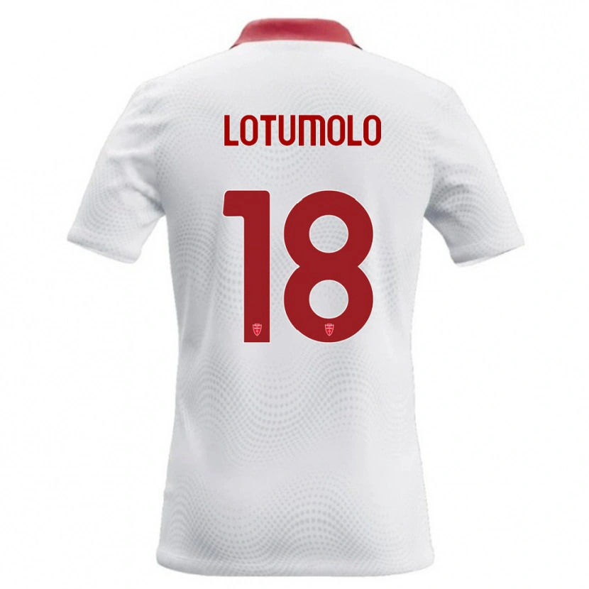 Danxen Damen Matteo Lotumolo #18 Weiß Rot Auswärtstrikot Trikot 2026/27 T-Shirt Schweiz