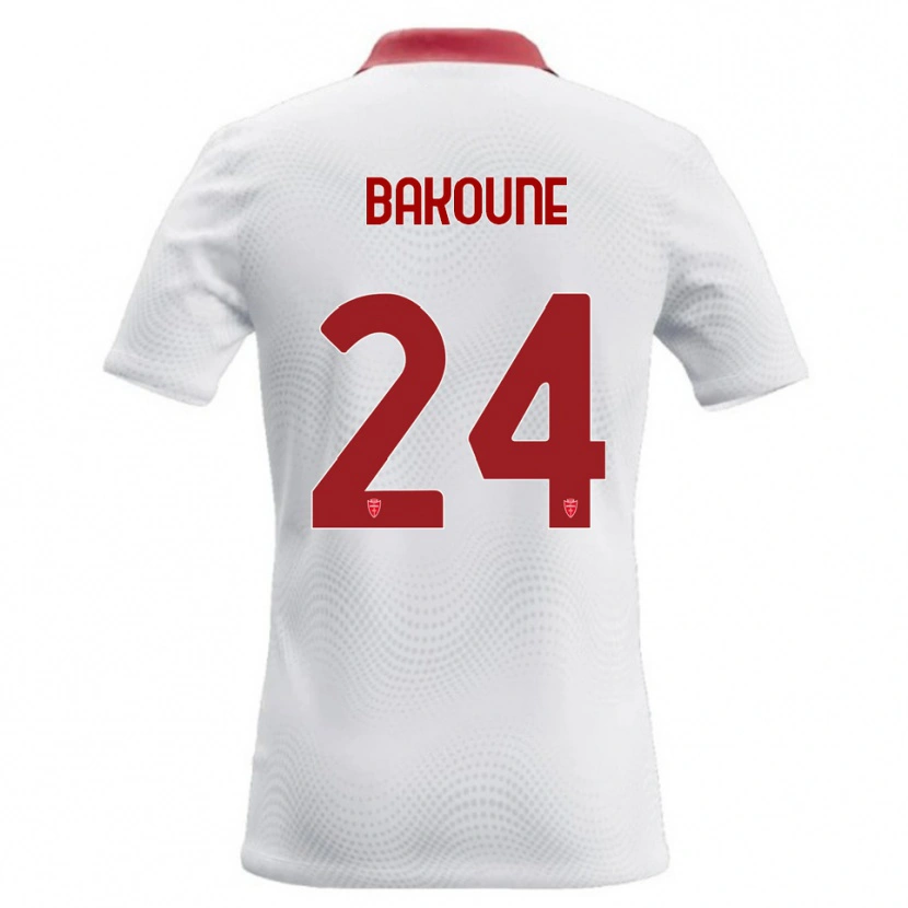 Danxen Damen Adam Bakoune #24 Weiß Rot Auswärtstrikot Trikot 2026/27 T-Shirt Schweiz
