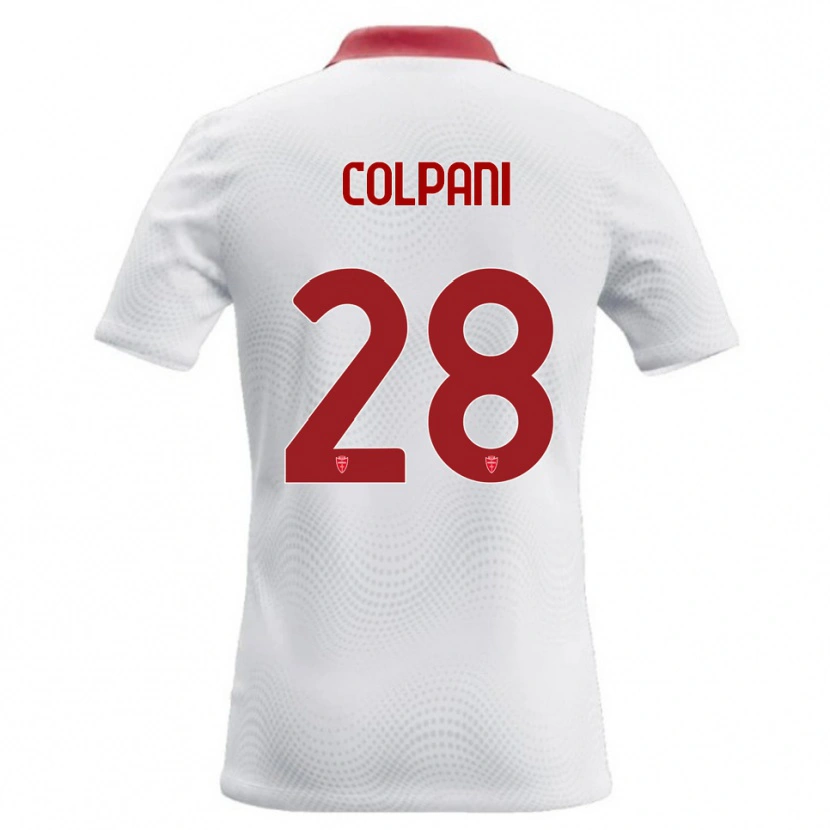 Danxen Damen Andrea Colpani #28 Weiß Rot Auswärtstrikot Trikot 2026/27 T-Shirt Schweiz