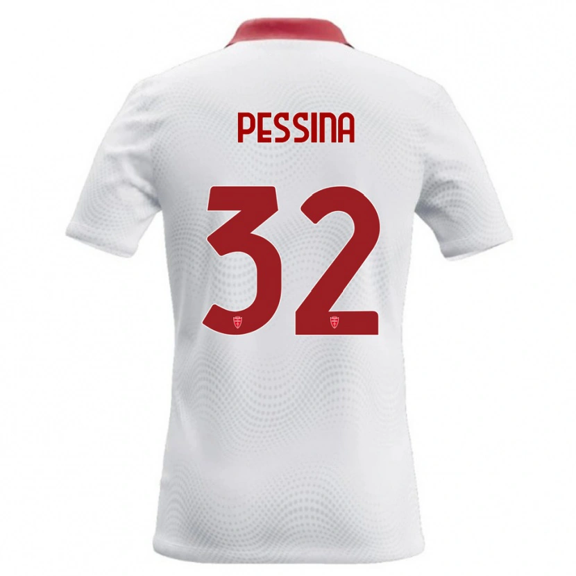 Danxen Damen Matteo Pessina #32 Weiß Rot Auswärtstrikot Trikot 2026/27 T-Shirt Schweiz