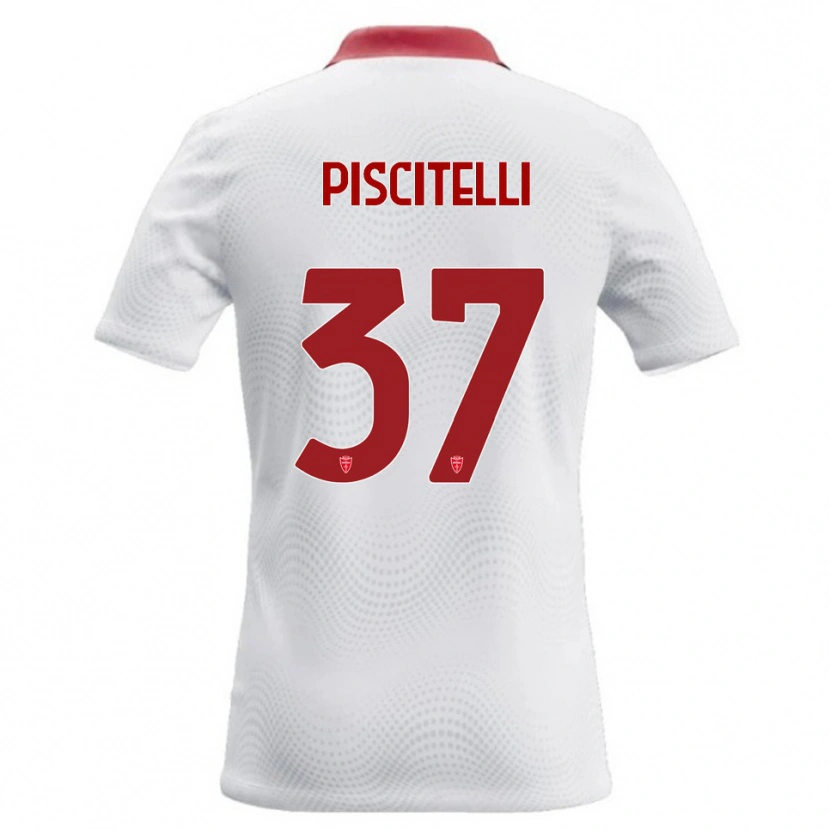 Danxen Damen Pasquale Piscitelli #37 Weiß Rot Auswärtstrikot Trikot 2026/27 T-Shirt Schweiz