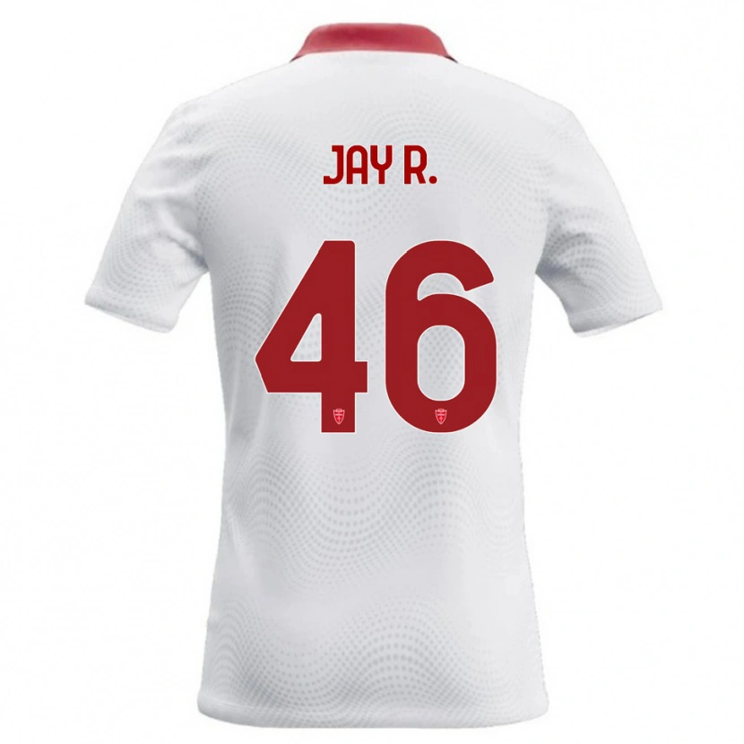 Danxen Damen Jay Robinson #46 Weiß Rot Auswärtstrikot Trikot 2026/27 T-Shirt Schweiz