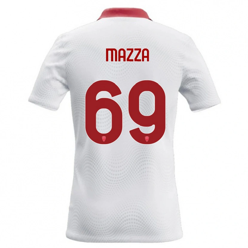 Danxen Damen Andrea Mazza #69 Weiß Rot Auswärtstrikot Trikot 2026/27 T-Shirt Schweiz