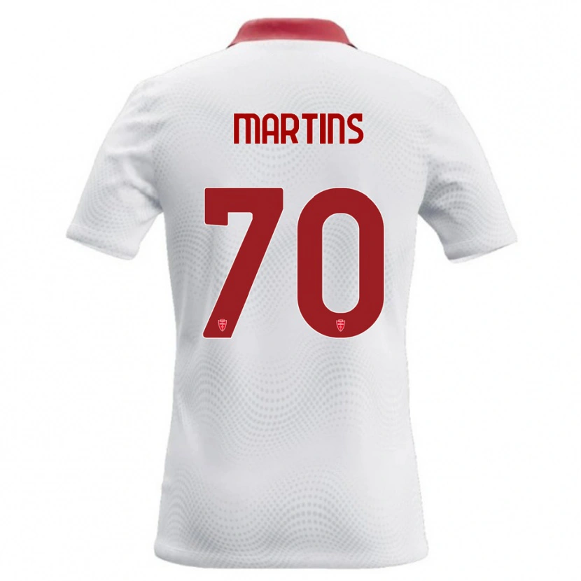 Danxen Damen Kevin Martins #70 Weiß Rot Auswärtstrikot Trikot 2026/27 T-Shirt Schweiz
