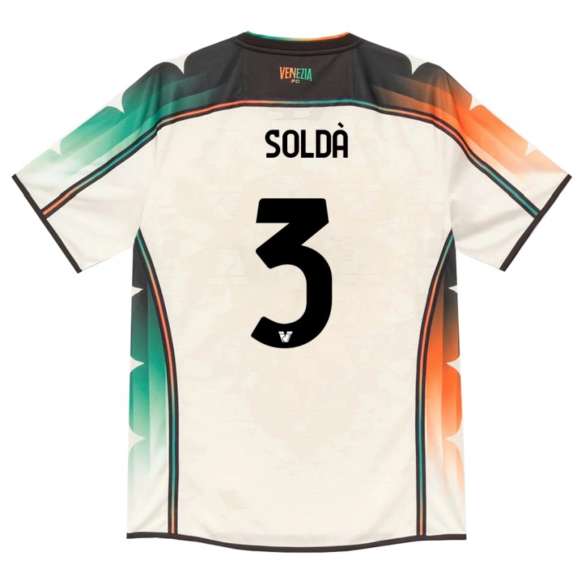 Danxen Damen Mohamed Soldà #3 Oldlace Orange Grün Auswärtstrikot Trikot 2026/27 T-Shirt Schweiz