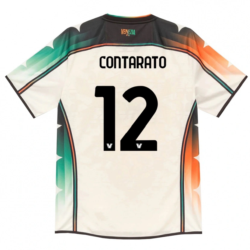 Danxen Damen Ettore Contarato #12 Oldlace Orange Grün Auswärtstrikot Trikot 2026/27 T-Shirt Schweiz