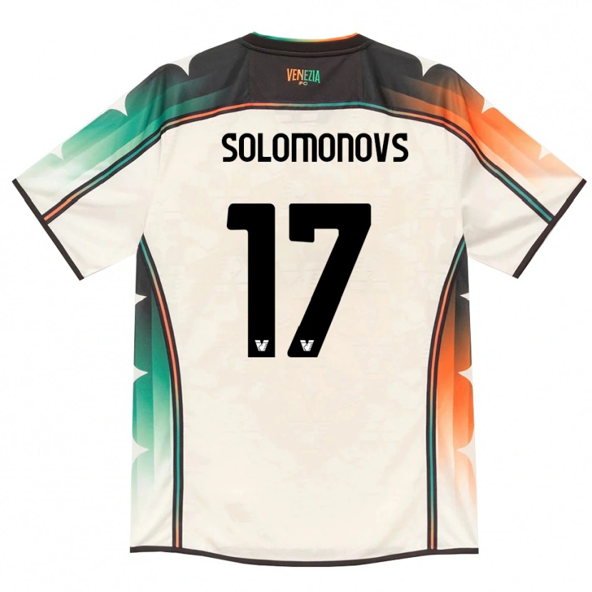 Danxen Damen Nikita Solomonovs #17 Oldlace Orange Grün Auswärtstrikot Trikot 2026/27 T-Shirt Schweiz
