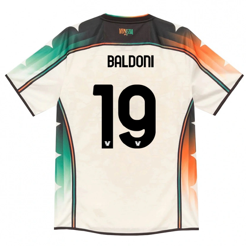 Danxen Damen Edoardo Baldoni #19 Oldlace Orange Grün Auswärtstrikot Trikot 2026/27 T-Shirt Schweiz