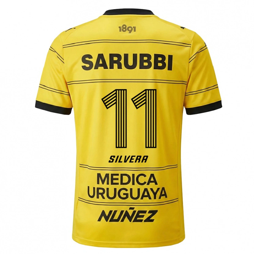 Danxen Damen Maximiliano Silvera #11 Gelb Schwarz Auswärtstrikot Trikot 2026/27 T-Shirt Schweiz