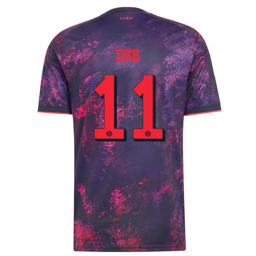 Danxen Damen Matous Srb #11 Lila Rot Ausweichtrikot Trikot 2026/27 T-Shirt Schweiz