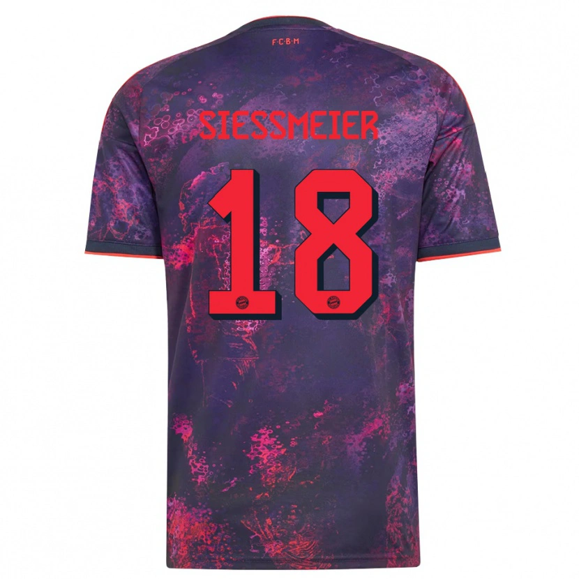 Danxen Damen Maximilian Sießmeier #18 Lila Rot Ausweichtrikot Trikot 2026/27 T-Shirt Schweiz