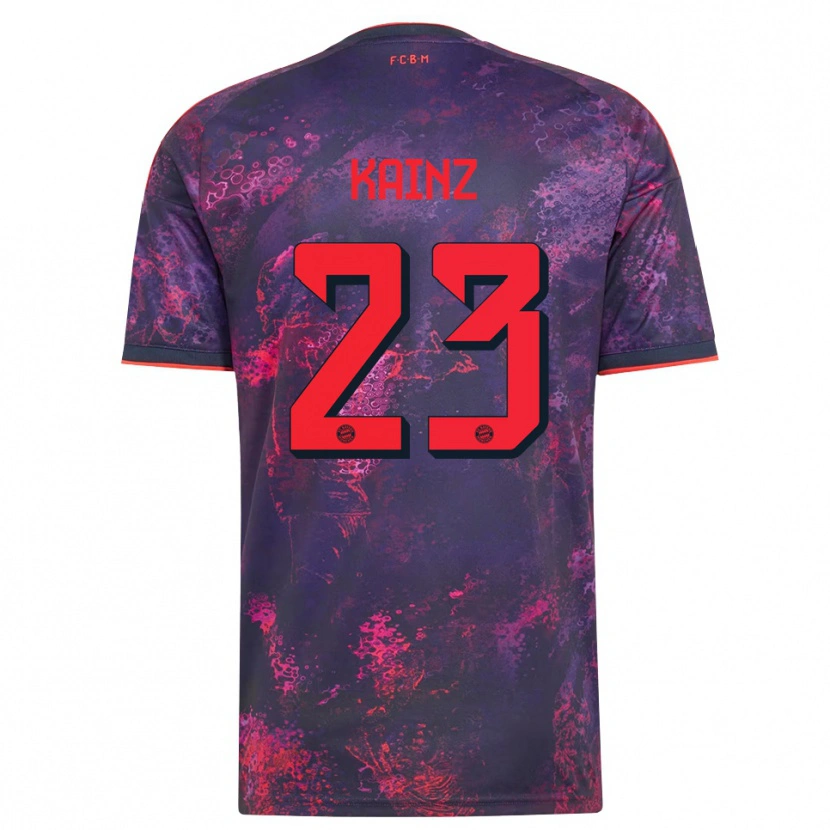 Danxen Damen Manuel Kainz #23 Lila Rot Ausweichtrikot Trikot 2026/27 T-Shirt Schweiz