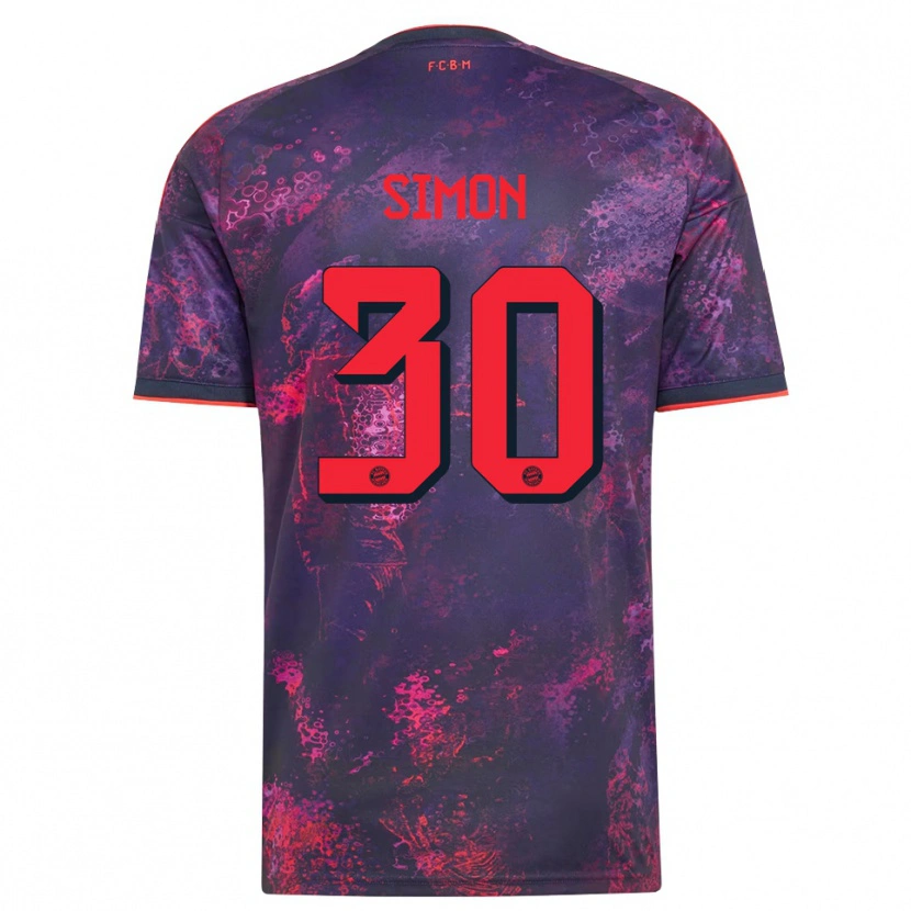 Danxen Damen Carolin Simon #30 Lila Rot Ausweichtrikot Trikot 2026/27 T-Shirt Schweiz