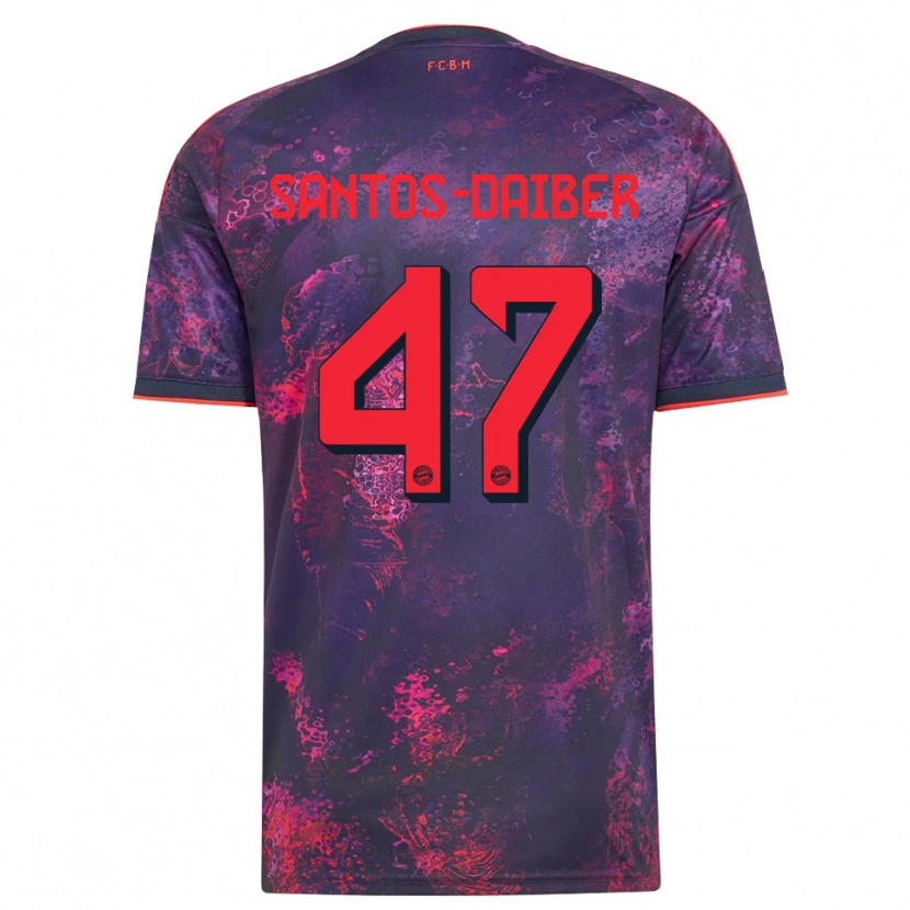 Danxen Damen David Santos Daiber #47 Lila Rot Ausweichtrikot Trikot 2026/27 T-Shirt Schweiz