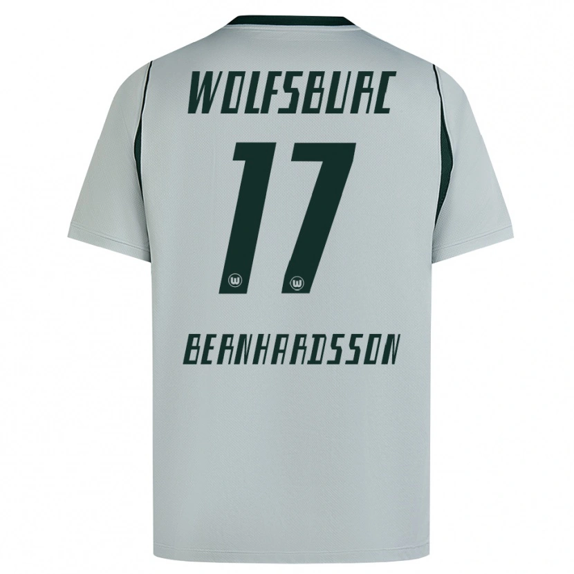 Danxen Damen Alexander Bernhardsson #17 Grau Grün Auswärtstrikot Trikot 2026/27 T-Shirt Schweiz