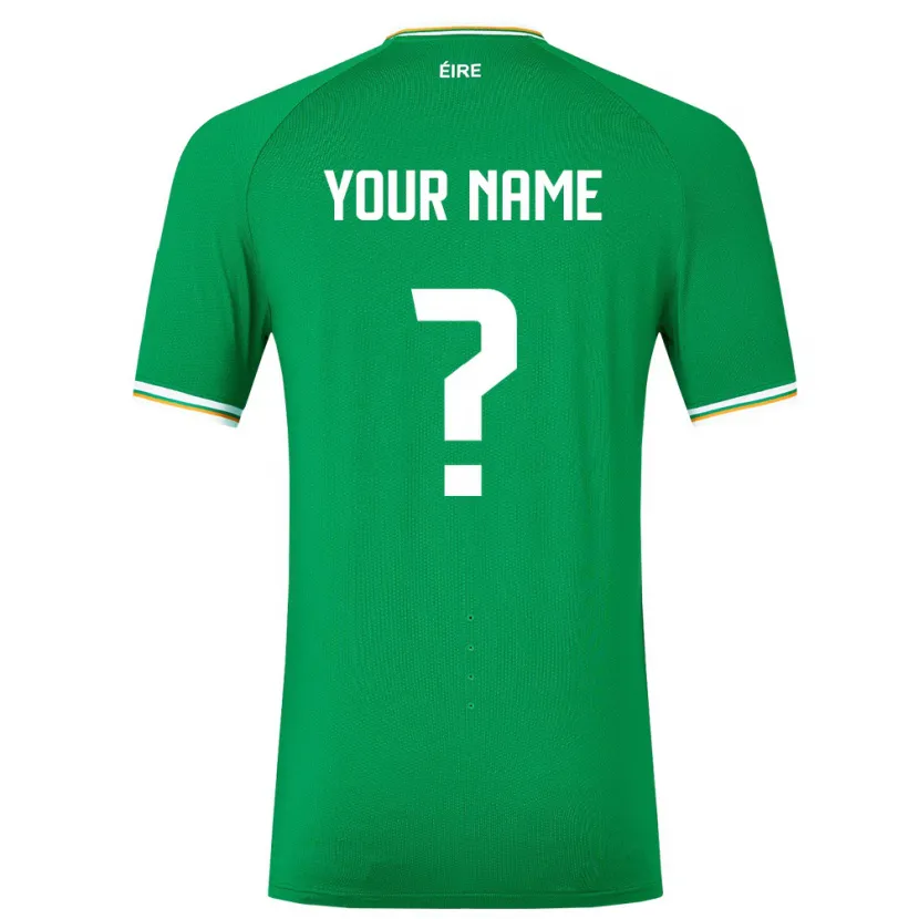 Danxen Kinder Irische Ihren Namen #0 Grün Heimtrikot Trikot 24-26 T-Shirt Schweiz