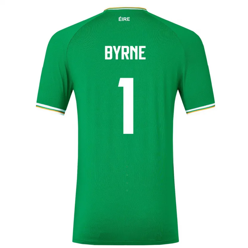 Danxen Kinder Irische Reece Byrne #1 Grün Heimtrikot Trikot 24-26 T-Shirt Schweiz