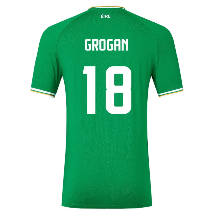 Danxen Kinder Irische Christy Grogan #18 Grün Heimtrikot Trikot 24-26 T-Shirt Schweiz