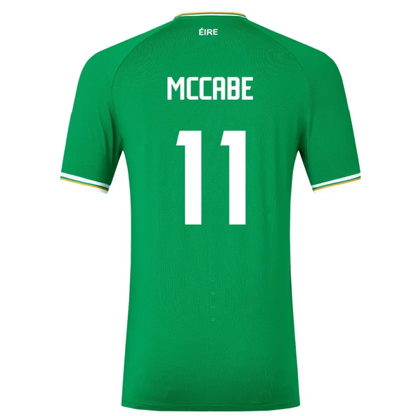 Danxen Kinder Irische Katie Mccabe #11 Grün Heimtrikot Trikot 24-26 T-Shirt Schweiz