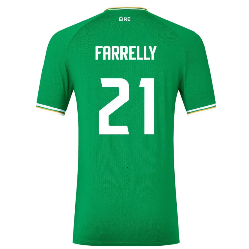 Danxen Kinder Irische Sinead Farrelly #21 Grün Heimtrikot Trikot 24-26 T-Shirt Schweiz