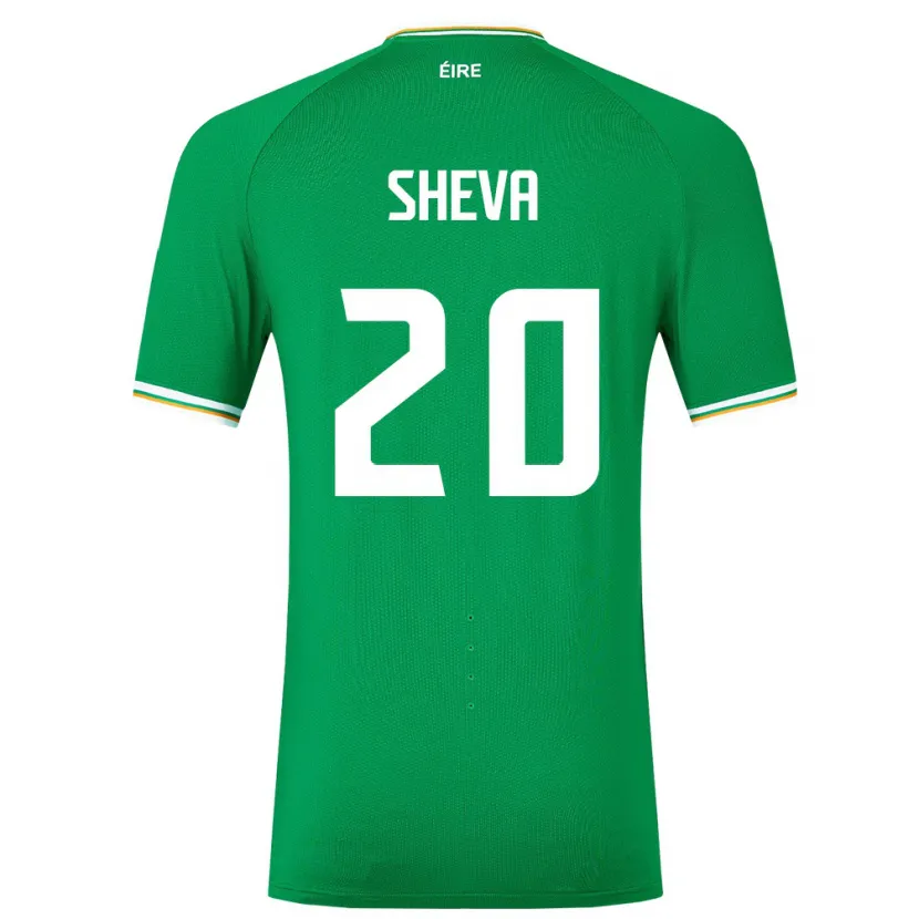 Danxen Kinder Irische Marissa Sheva #20 Grün Heimtrikot Trikot 24-26 T-Shirt Schweiz