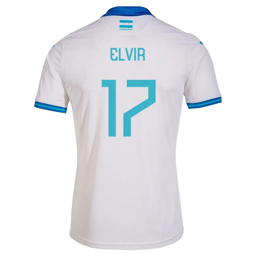 Danxen Kinder Honduras Samuel Elvir #17 Weiß Heimtrikot Trikot 24-26 T-Shirt Schweiz