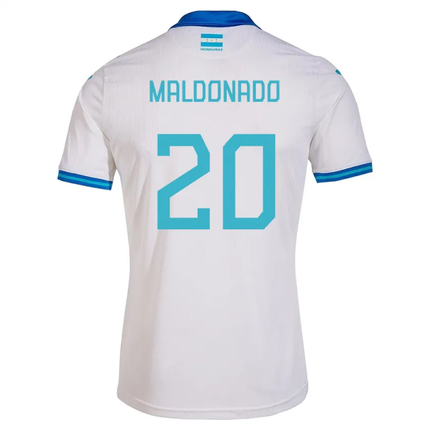 Danxen Kinder Honduras Alessandro Maldonado #20 Weiß Heimtrikot Trikot 24-26 T-Shirt Schweiz