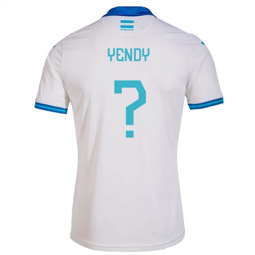 Danxen Kinder Honduras Yendy Martínez #0 Weiß Heimtrikot Trikot 24-26 T-Shirt Schweiz