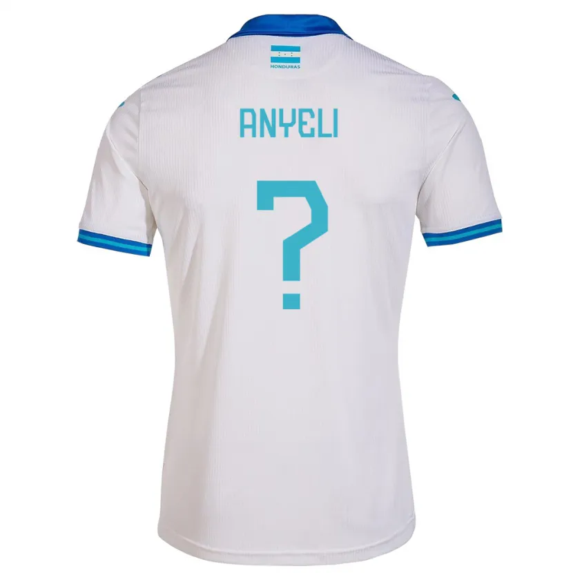 Danxen Kinder Honduras Anyeli Rodriguez #0 Weiß Heimtrikot Trikot 24-26 T-Shirt Schweiz