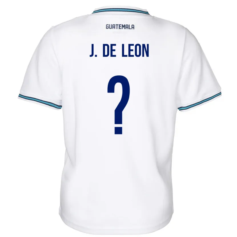 Danxen Kinder Guatemala Jose De Leon #0 Weiß Heimtrikot Trikot 24-26 T-Shirt Schweiz