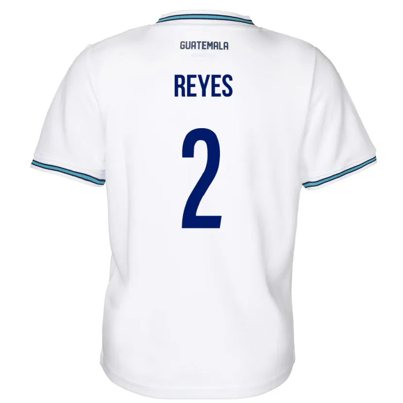 Danxen Kinder Guatemala Samantha Reyes #2 Weiß Heimtrikot Trikot 24-26 T-Shirt Schweiz