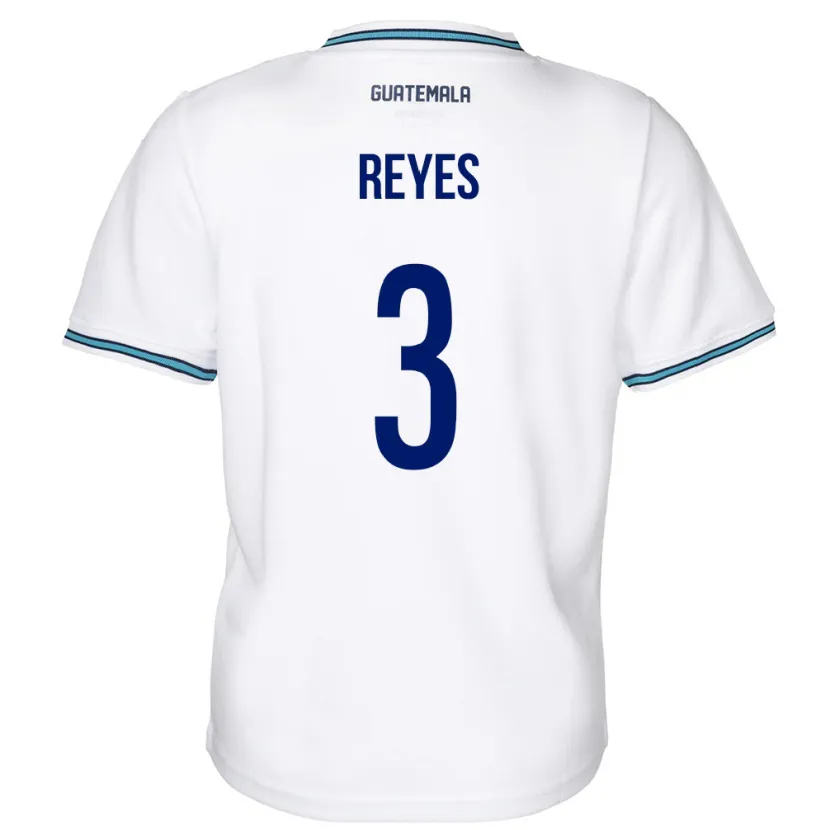Danxen Kinder Guatemala Martha Reyes #3 Weiß Heimtrikot Trikot 24-26 T-Shirt Schweiz