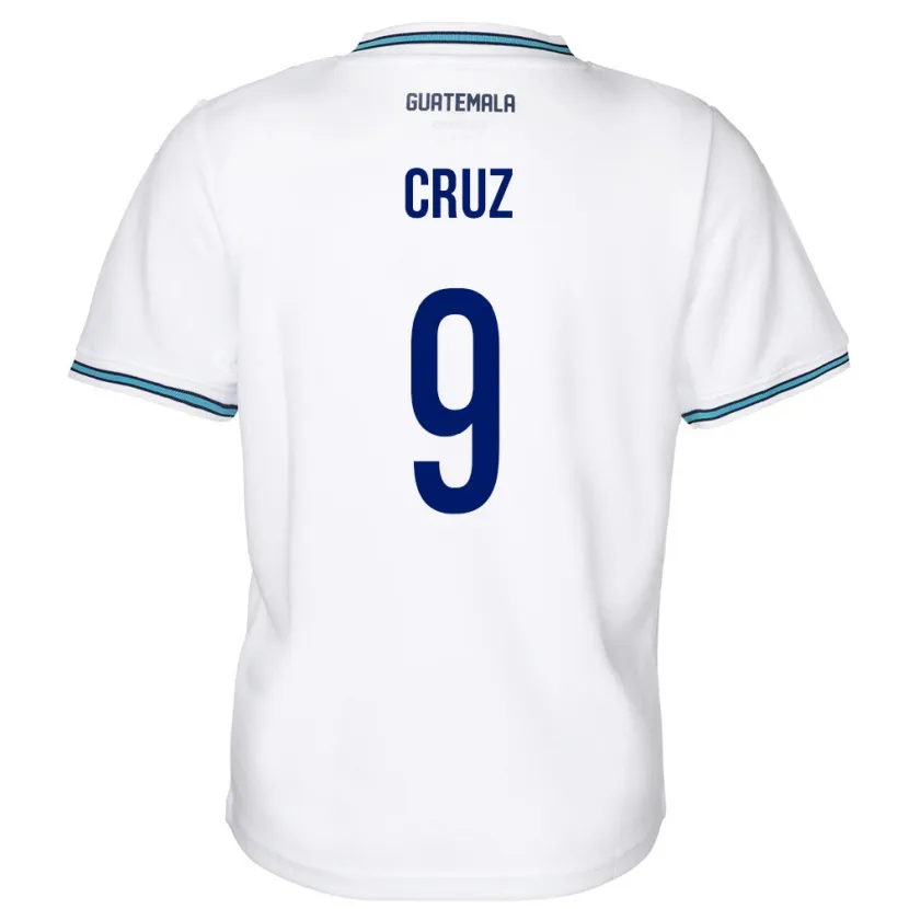 Danxen Kinder Guatemala Celsa Cruz #9 Weiß Heimtrikot Trikot 24-26 T-Shirt Schweiz