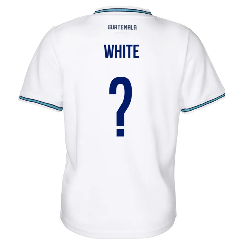 Danxen Kinder Guatemala Megan White #0 Weiß Heimtrikot Trikot 24-26 T-Shirt Schweiz
