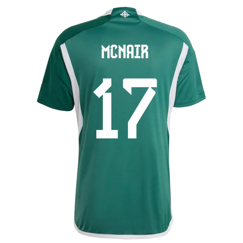Danxen Kinder Nordirland Paddy Mcnair #17 Grün Heimtrikot Trikot 24-26 T-Shirt Schweiz