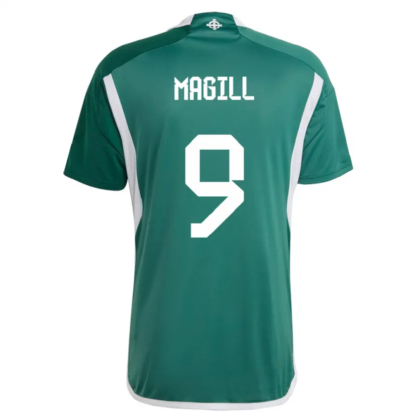 Danxen Kinder Nordirland Simone Magill #9 Grün Heimtrikot Trikot 24-26 T-Shirt Schweiz