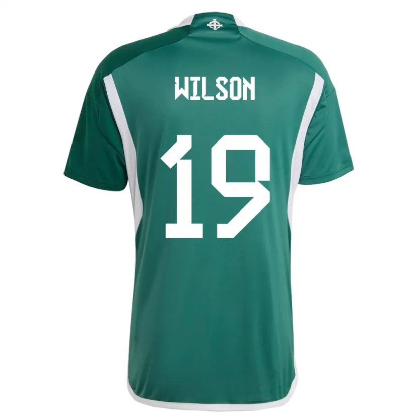 Danxen Kinder Nordirland Emily Wilson #19 Grün Heimtrikot Trikot 24-26 T-Shirt Schweiz