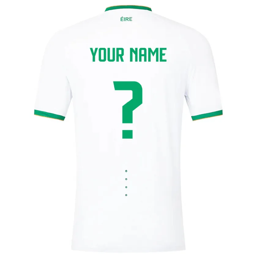 Danxen Kinder Irische Ihren Namen #0 Weiß Auswärtstrikot Trikot 24-26 T-Shirt Schweiz