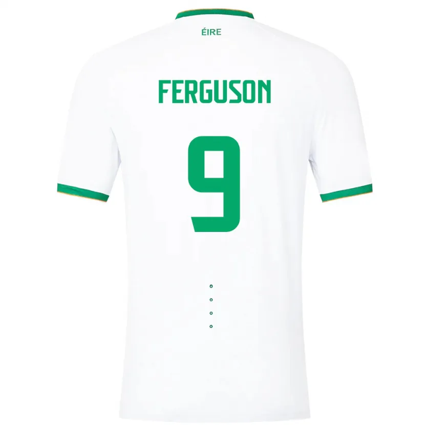 Danxen Kinder Irische Evan Ferguson #9 Weiß Auswärtstrikot Trikot 24-26 T-Shirt Schweiz