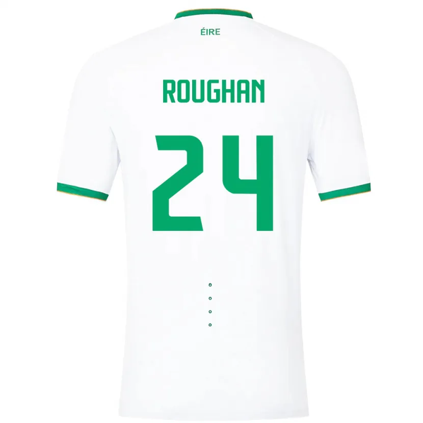 Danxen Kinder Irische Sean Roughan #24 Weiß Auswärtstrikot Trikot 24-26 T-Shirt Schweiz