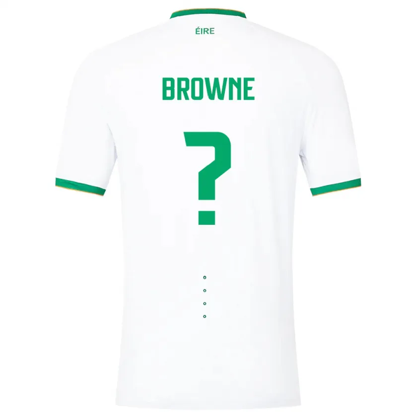 Danxen Kinder Irische Luke Browne #0 Weiß Auswärtstrikot Trikot 24-26 T-Shirt Schweiz