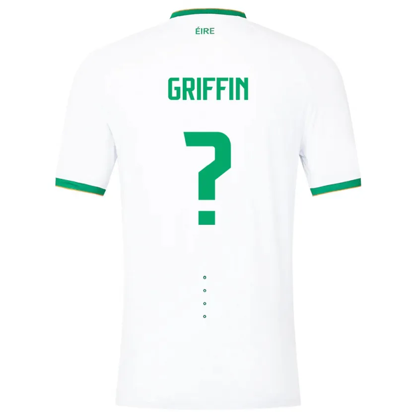Danxen Kinder Irische Jake Griffin #0 Weiß Auswärtstrikot Trikot 24-26 T-Shirt Schweiz