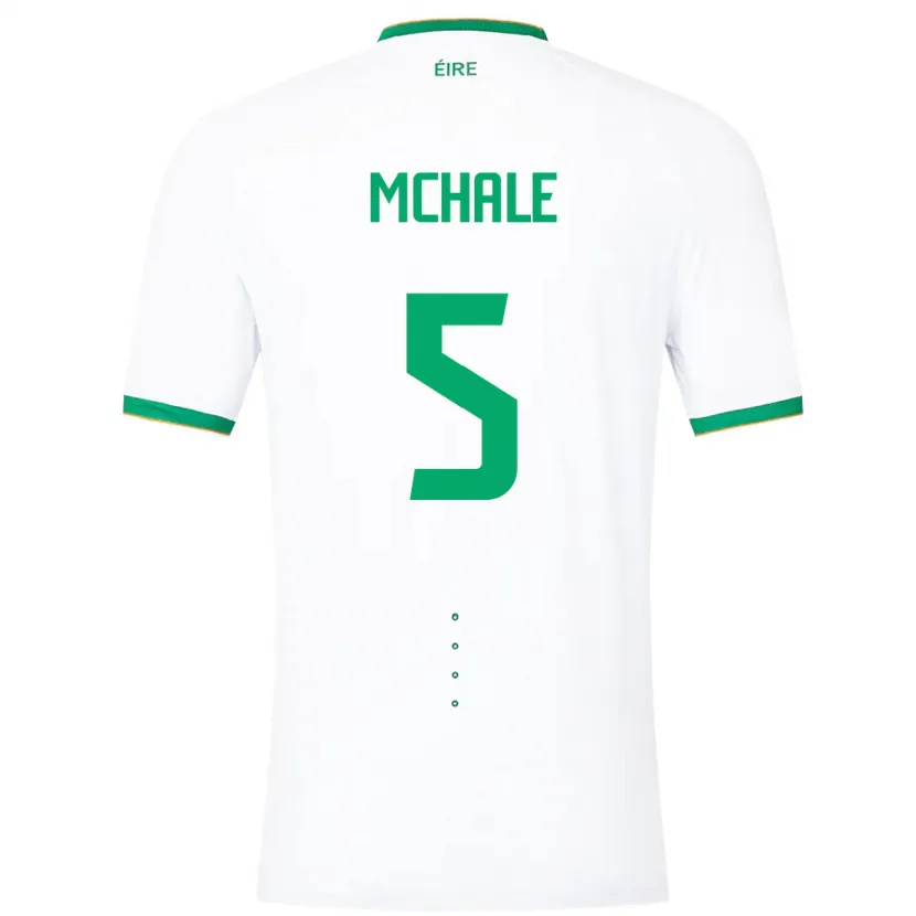 Danxen Kinder Irische Sean Mchale #5 Weiß Auswärtstrikot Trikot 24-26 T-Shirt Schweiz