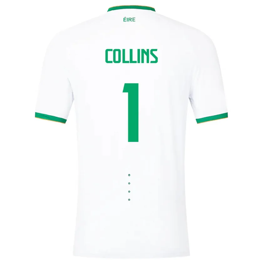 Danxen Kinder Irische Joe Collins #1 Weiß Auswärtstrikot Trikot 24-26 T-Shirt Schweiz