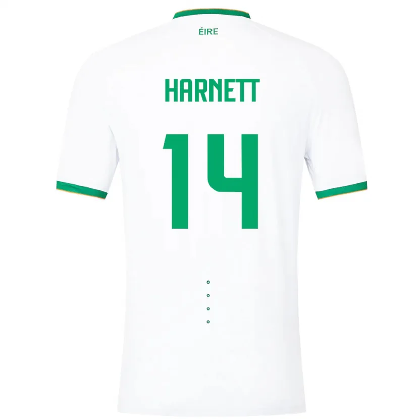 Danxen Kinder Irische Kaylem Harnett #14 Weiß Auswärtstrikot Trikot 24-26 T-Shirt Schweiz