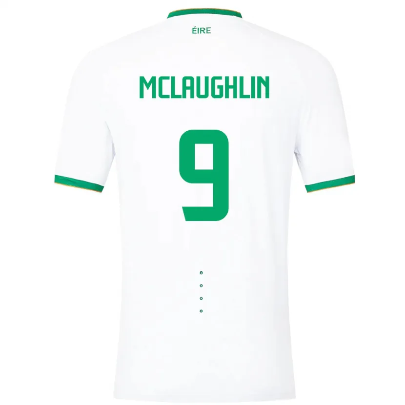 Danxen Kinder Irische Erin Mclaughlin #9 Weiß Auswärtstrikot Trikot 24-26 T-Shirt Schweiz