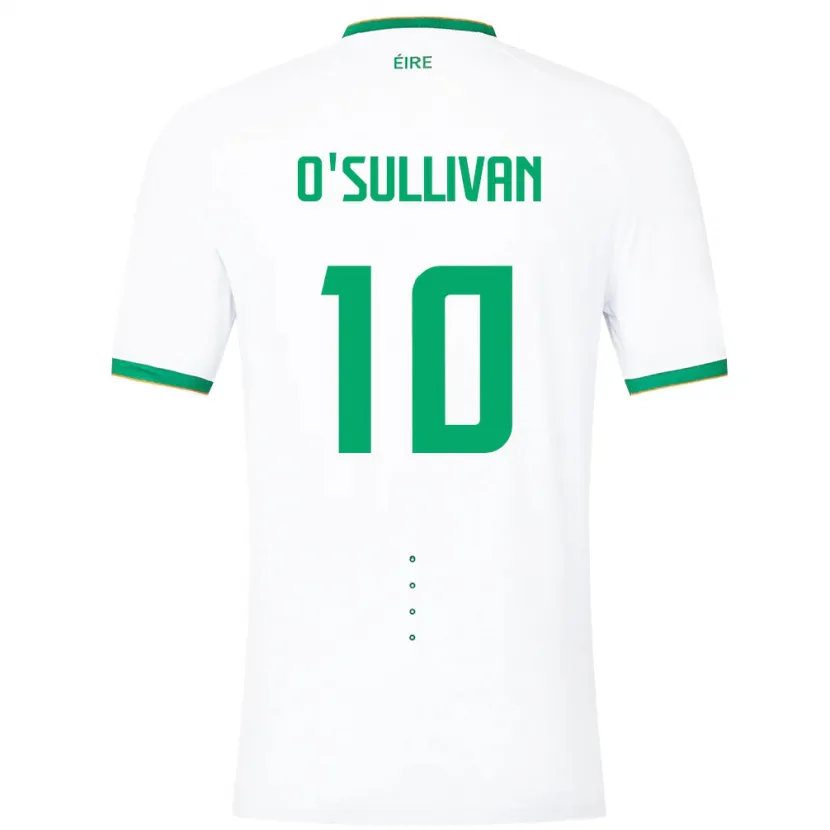 Danxen Kinder Irische Denise O'sullivan #10 Weiß Auswärtstrikot Trikot 24-26 T-Shirt Schweiz