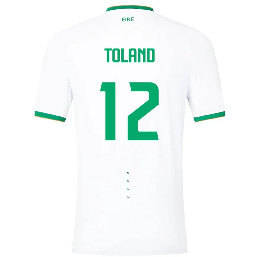 Danxen Kinder Irische Tyler Toland #12 Weiß Auswärtstrikot Trikot 24-26 T-Shirt Schweiz