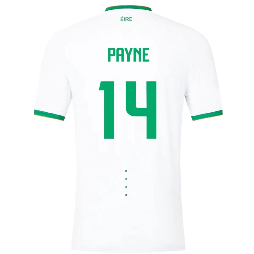 Danxen Kinder Irische Heather Payne #14 Weiß Auswärtstrikot Trikot 24-26 T-Shirt Schweiz
