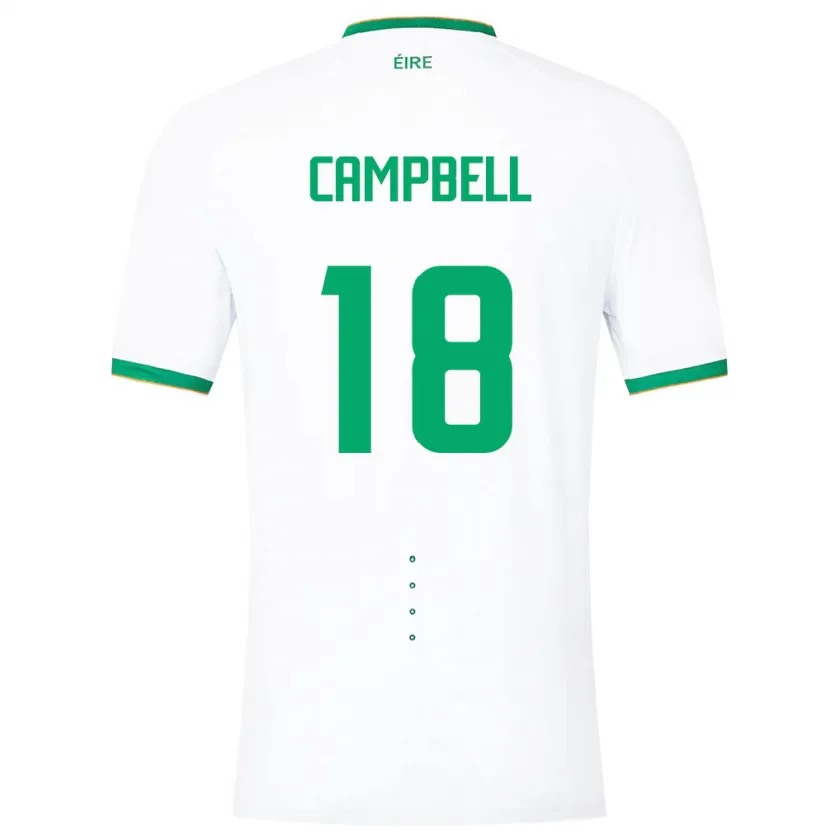 Danxen Kinder Irische Megan Campbell #18 Weiß Auswärtstrikot Trikot 24-26 T-Shirt Schweiz